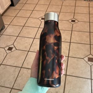 Starbucks tortoiseshell water bottle